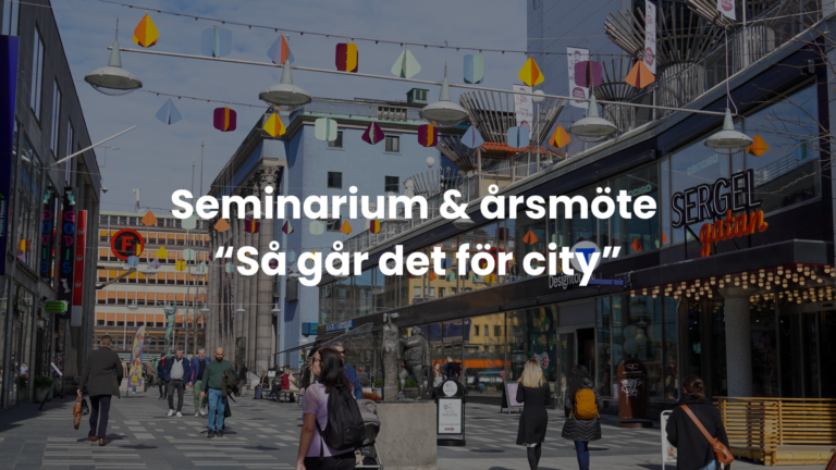 Seminarium & årsmöte 29/5