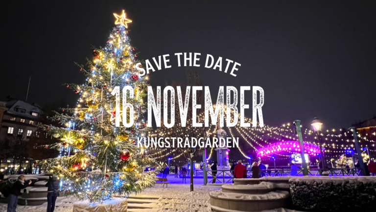 Invigning av Stockholmsjul 2024