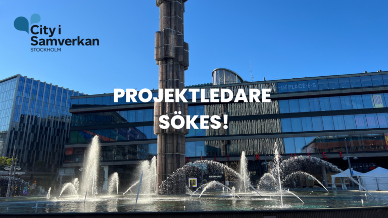 Projektledare till City i Samverkan Stockholm