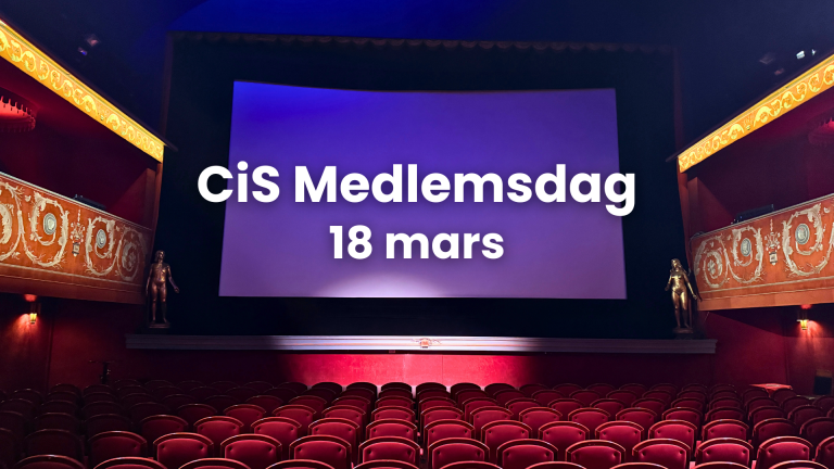 CiS medlemsdag 18 mars