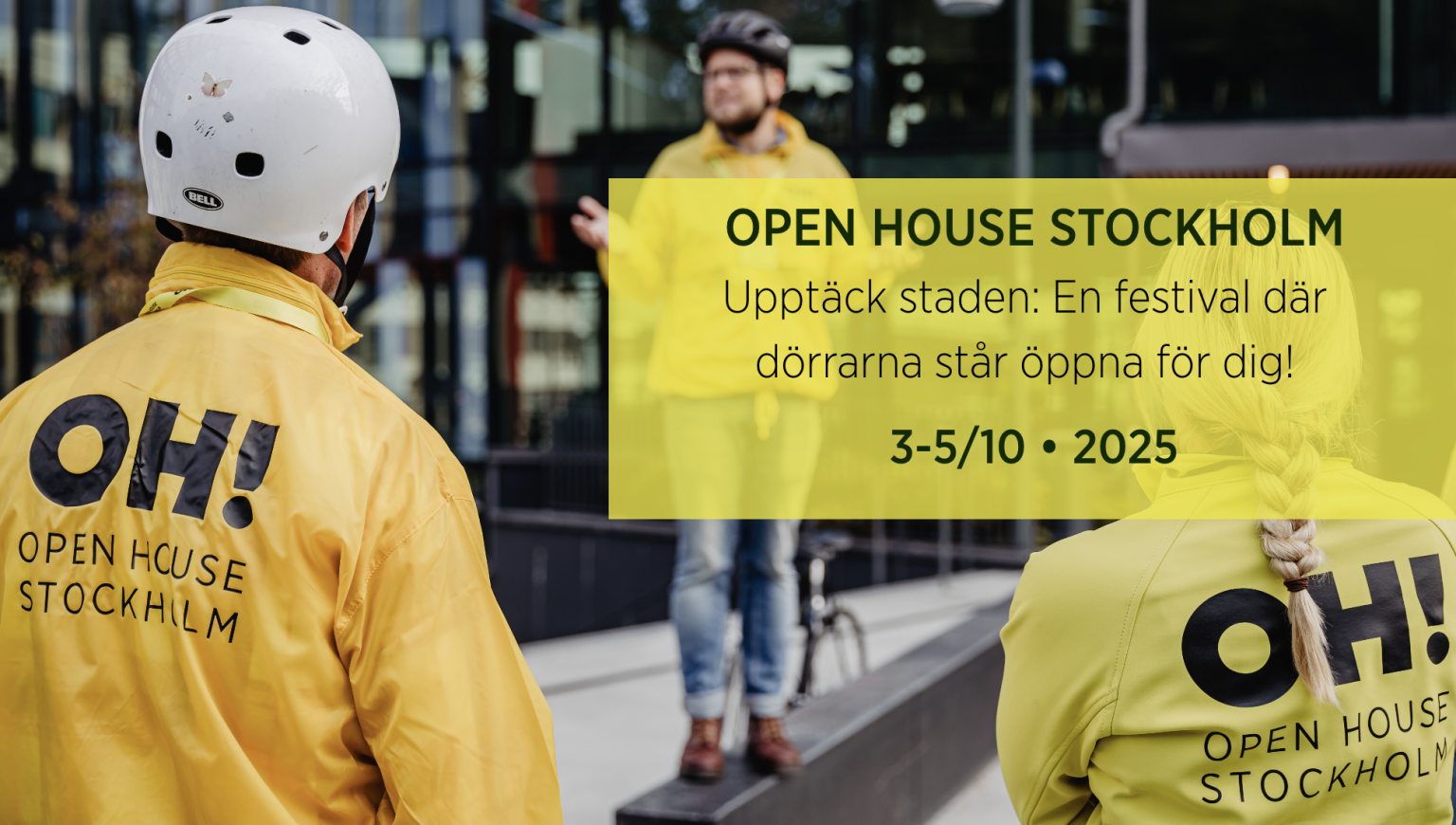Stan Open Open House Stockholm 3-5 oktober - City i Samverkan
