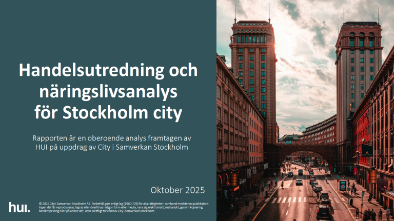 Handelsutredning & näringslivsanalys