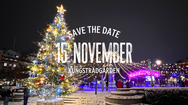 Invigning av Stockholmsjul 2025