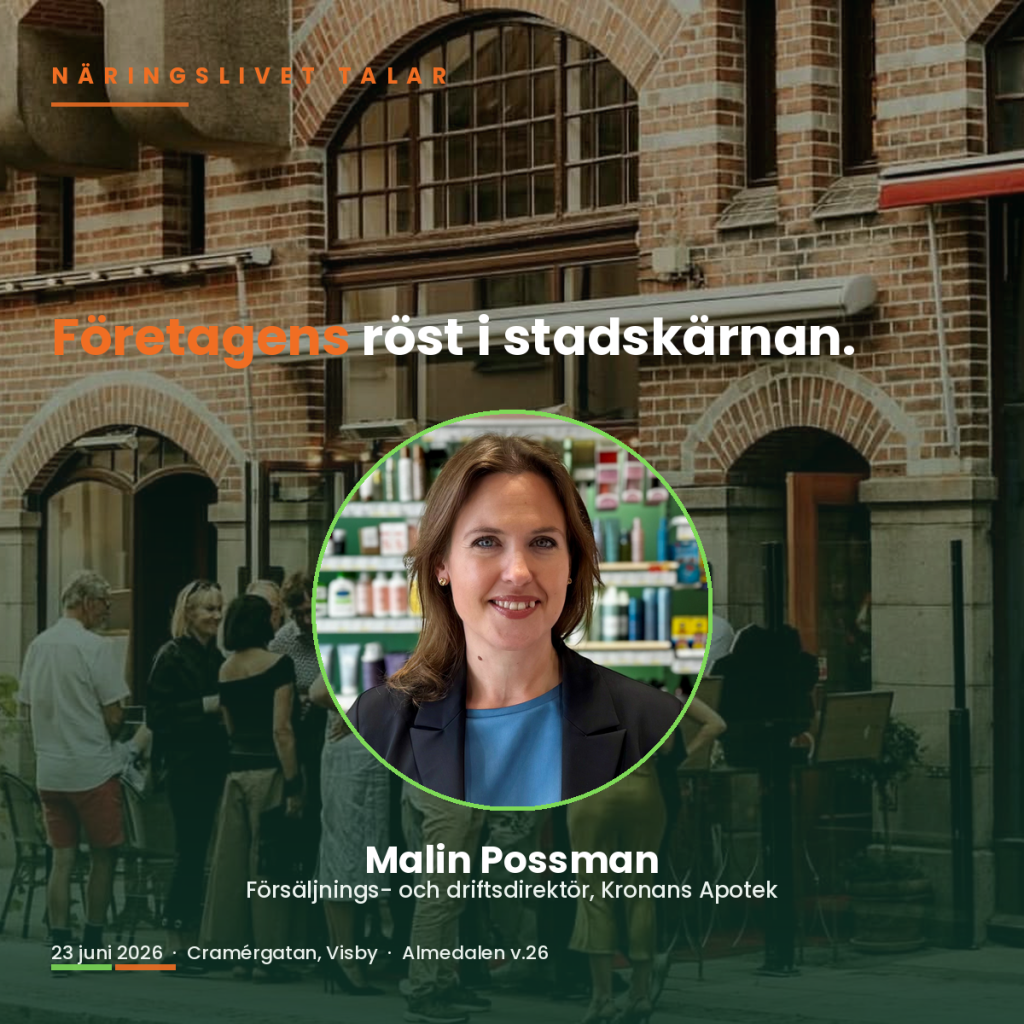 Talare Almedalen