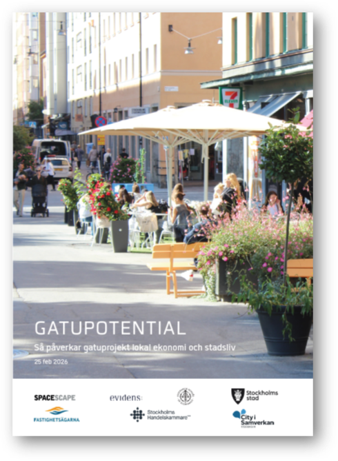 Rapportframsida fullständig rapport gatupotential